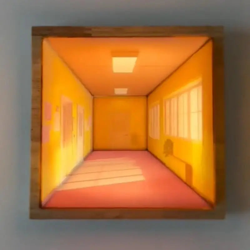 Infinite Hallway 3D Wall Lamp - ComfyVibes