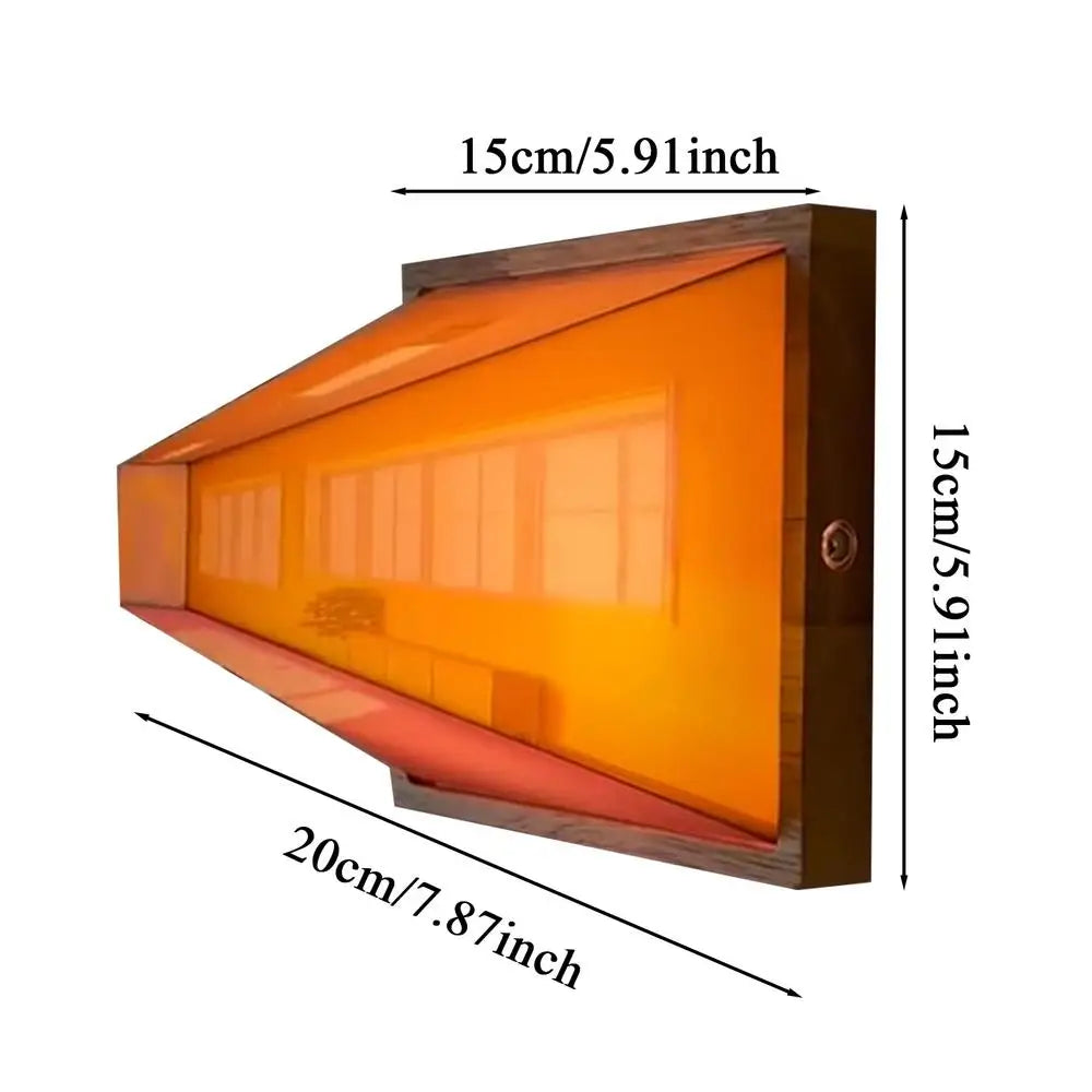 Infinite Hallway 3D Wall Lamp - ComfyVibes