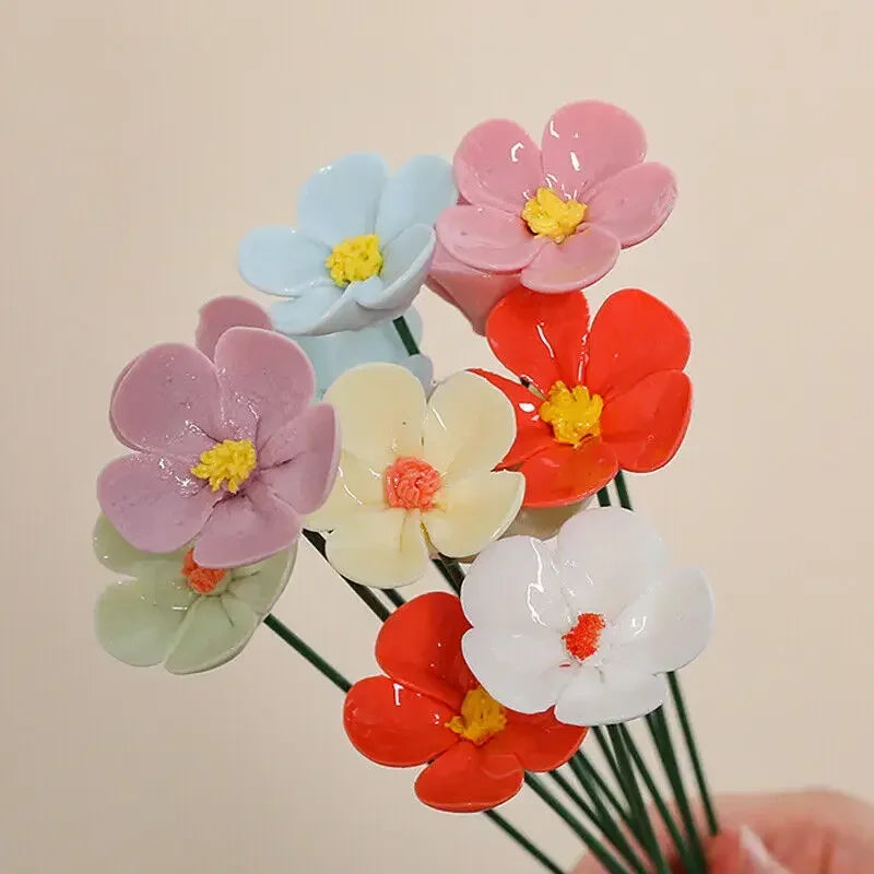 Handmade Ceramic Flower Bouquet