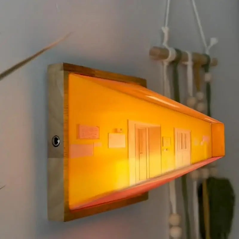 Infinite Hallway 3D Wall Lamp - ComfyVibes