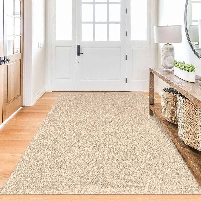 Braided Cotton Rug - ComfyVibes