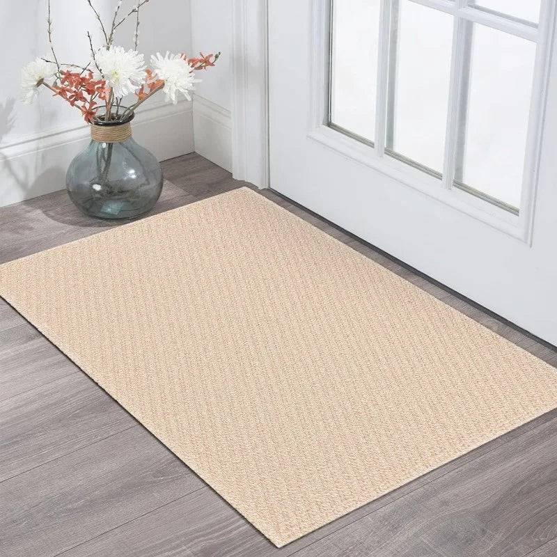 Braided Cotton Rug - ComfyVibes