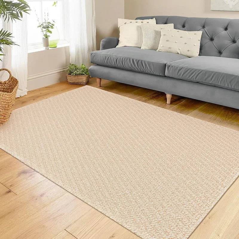 Braided Cotton Rug - ComfyVibes