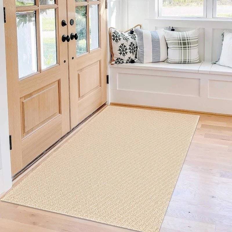 Braided Cotton Rug - ComfyVibes