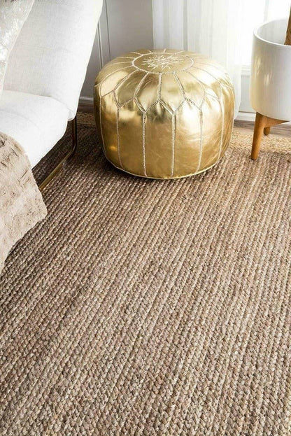 Handmade 100% Jute Rug - ComfyVibes