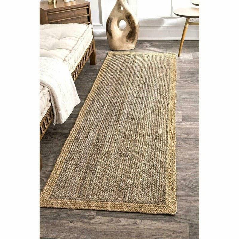 Handmade 100% Jute Rug - ComfyVibes