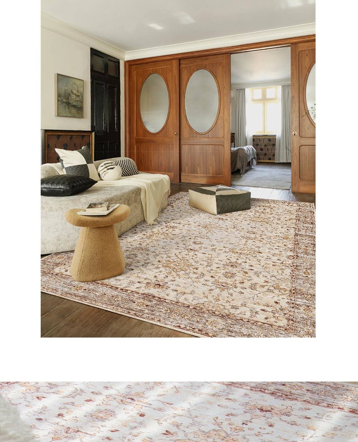 Retro Art Persian Carpet - ComfyVibes