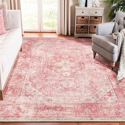 Retro Floral Bohemian Carpet - ComfyVibes