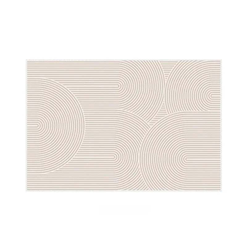 Wabi - Sabi Striped Plush Carpet - ComfyVibes